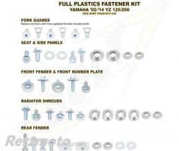 Kit vis complet de plastiques Bolt Yamaha YZ125/250