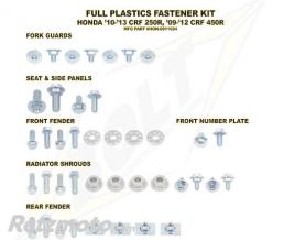 Kit vis complet de plastiques Bolt Honda CRF250R