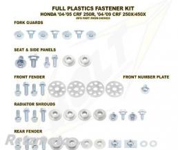 Kit vis complet de plastiques Bolt Honda CRF250R/250X/450X