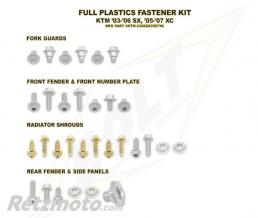 Kit vis complet de plastiques Bolt KTM SX/SX-F