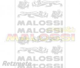Planches d'autocollants Malossi chrom� par 3