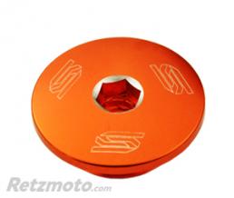 Bouchons carter moteur lat�raux SCAR orange KTM