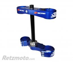 Te de fourche SCAR Offset 16mm bleu Husqvarna TC85/KTM SX85