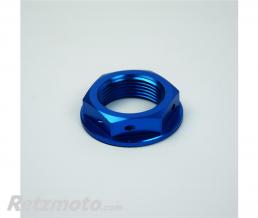Ecrou de colonne de direction SCAR bleu Kawasaki KX250F