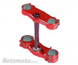 T� de fourche SCAR ACS Offset 22-24mm rouge Honda