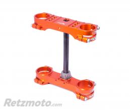 XTRIG T� de fourche XTRIG Rocs Tech orange offset 22mm