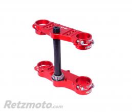 T� de fourche XTRIG Rocs Offset 28mm rouge Honda CRF150R