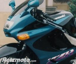 MRA Bulle MRA type origine noir Kawasaki ZX6R/ZZR1100