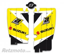 BLACKBIRD Kit d�co de cache radiateur BLACKBIRD Dream Graphic 3 jaune Suzuki RM-Z250