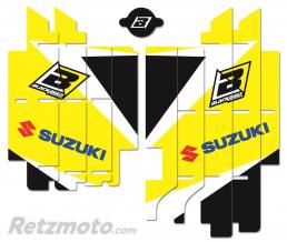Kit d�co de cache radiateur BLACKBIRD Dream Graphic 3 jaune Suzuki RM-Z450