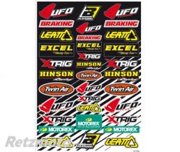 Planche de stickers BLACKBIRD 2014