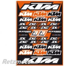 Planche de stickers BLACKBIRD KTM