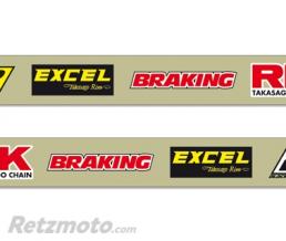 Stickers de bras oscillant BLACKBIRD Crystall Suzuki RMZ250/450