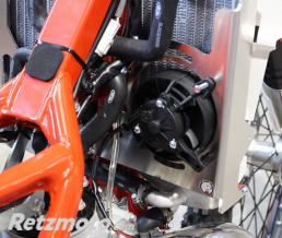 Protection de radiateur AXP alu rouge Beta RR250/300