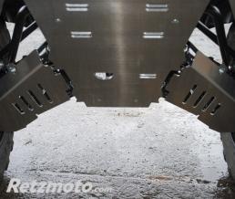 Sabot arri�re AXP Alu 4mm Yamaha YFM700 Grizzly