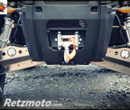 Protections de triangle avant AXP alu 4mm Polaris Sportsman