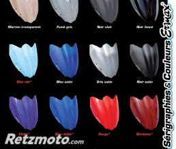 bulle A�romax (50 cm Mod�le Sport-Touring-Business) Ermax pour MP3 125/300/500 2011-2018 noir fonc�