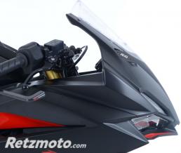 Cache orifice R&G RACING noir Honda CBR250RR