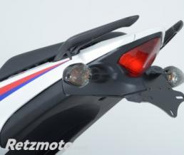 Support de plaque alu noir R&G RACING Honda CBR500R/CB500F