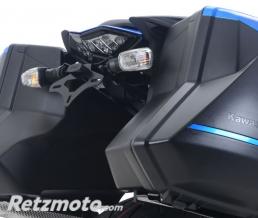 Support de plaque R& noir Kawasaki Z1000SX Tourer