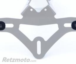 Adaptateur de plaque d'immatriculation R&G RACING noir pour support de plaque