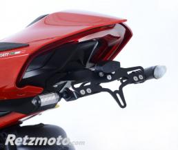 Support de plaque R&G RACING noir Ducati Panigale V4