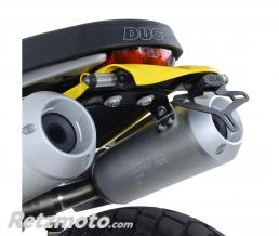 Support de plaque R&G RACING noir Ducati Scrambler 1100