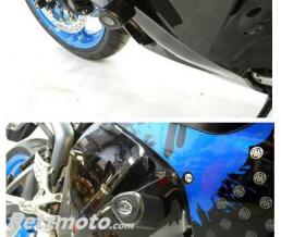 R&G Tampons de protection R&G RACING Aero noir Honda CBR600RR