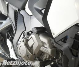Tampons de protection R&G RACING Aero noir Honda Crosstourer