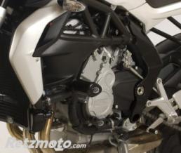 Tampons de protection R&G RACING Aero noir Triumph