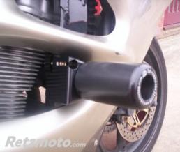 Tampons de protection R&G RACING noir Suzuki GSX600F/750F
