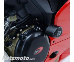 Tampons de protection R&G RACING Aero noir Suzuki GSX-S1000F
