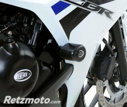 Tampons de protection R&G RACING Aero noir Honda CBR500R