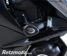 Tampons de protection R&G RACING Aero noir Kawasaki Z1000SX