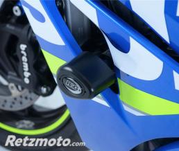 Tampons de protection R&G RACING Aero noir Suzuki GSX-R1000