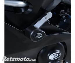 Tampons de protection R&G RACING Aero noir sans percage Yamaha YZF-R6