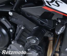Tampons de protection R&G RACING Aero noir Triumph Street Triple