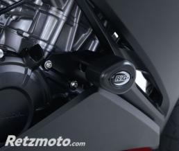 Tampons de protection R&G RACING Aero Race noir Honda CBR250RR