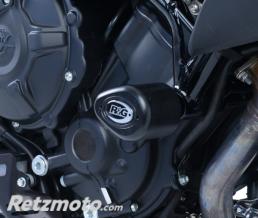 Tampons de protection R&G RACING Aero noir MV Agusta