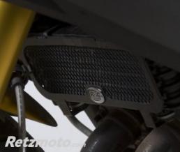 Protection de radiateur d'huile R&G RACING alu noir Benelli TNT 1130 Cafe Racer