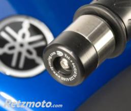 Embouts de guidon R&G RACING noir Yamaha