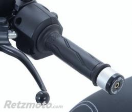 Embouts de guidon R&G RACING noir Yamaha/MBK