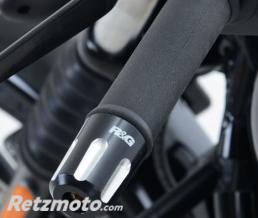 Embouts de guidon R&G RACING noir Harley-Davidson Street 750