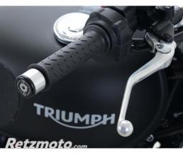 Embouts de guidon R&G RACING noir Triumph Street Twin
