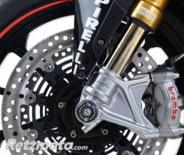 Protection de fourche R&G RACING noir MV Agusta F4RC