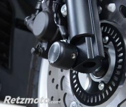 Protections de fourche R&G RACING noir Yamaha N-Max 125