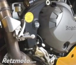 Insert de cadre (haut) R&G RACING noir Benelli Century Racer 1130