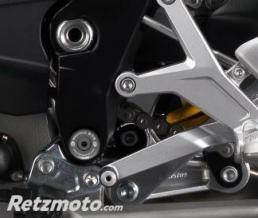 Insert de cadre gauche (bas) R&G RACING noir MV Agusta
