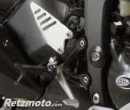 Insert de cadre droit R&G RACING noir Kawasaki ZX6R