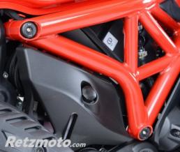 Insert de cadre R&G RACING noir - 6 pi�ces Ducati Monster 1200